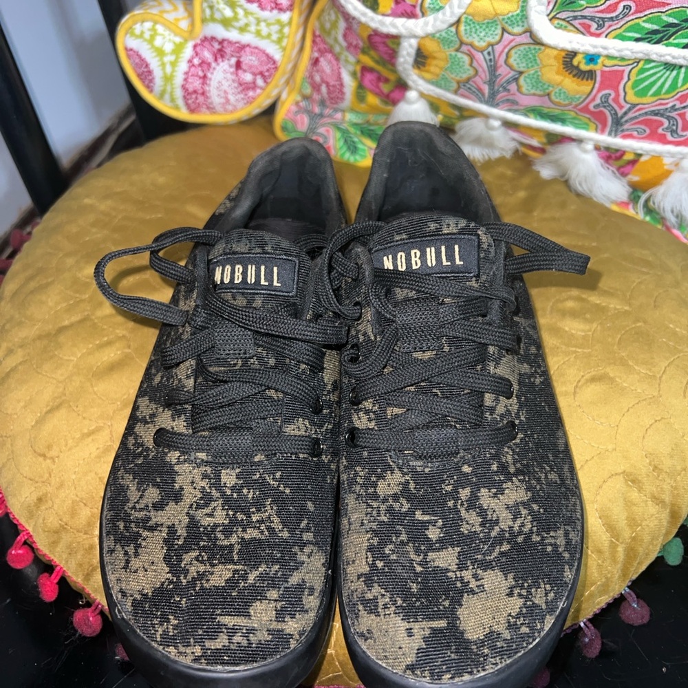 NOBULL Black and Gold Sneakers